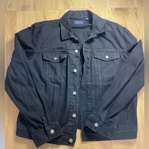 J. Crew Black Denim Jacket